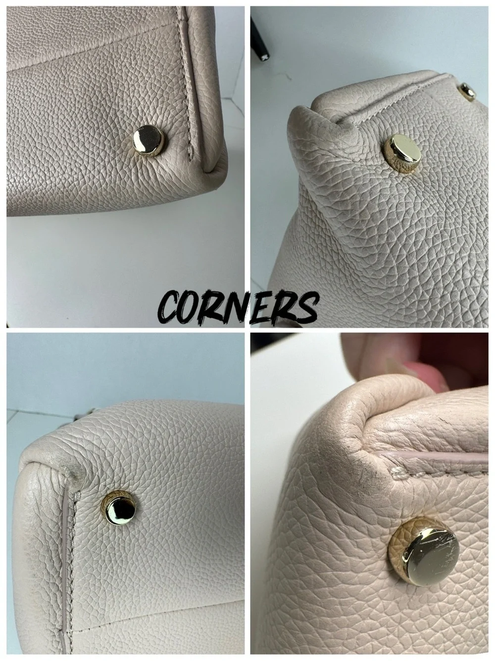 Kate Spade New York Serrano Place Pearl Dorina Beige Pink 249369 Bag NWT
